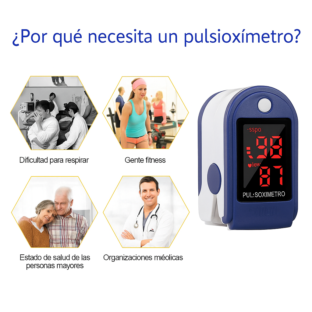 🩺Oxímetro digital HealthTrack Pro Dreixo™  🩺