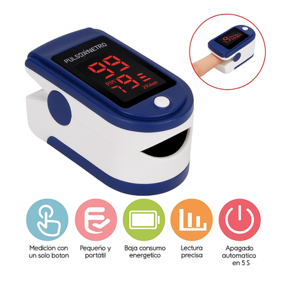 🩺Oxímetro digital HealthTrack Pro Dreixo™  🩺